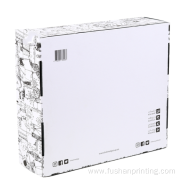 Cosmetic corrugated Foldable box